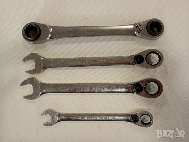 Wurth Zebra, Gedore звезди гаечен ключ с бутони и тресчотка 