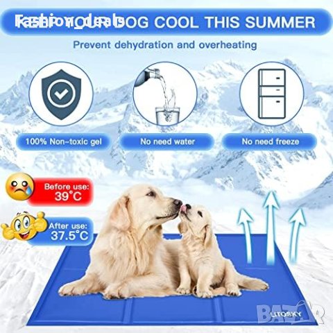 Нова самоохлаждаща се подложка за домашен любимец Куче Гел легло, снимка 3 - За кучета - 41431706