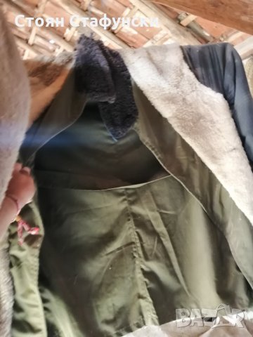 Палта от естесвена овча кожа, водо непромукаеми .