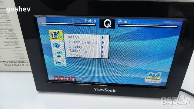 Фоторамка ViewSonic VFA770W-50E - НОВА, снимка 2 - Друга електроника - 50396681