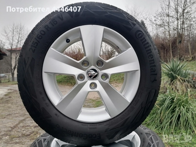 Оригинални джанти 16" 5х112 Skoda