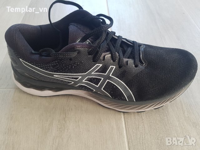 ASICS NIMBUS 23 1011B004.001 //  colour BLACK WHITE