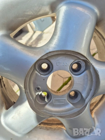 Алуминиеви джанти с гуми 13 цола 5.5 J, ET 32, 4х105 мм с главина 60.0 мм, снимка 5 - Гуми и джанти - 52195024