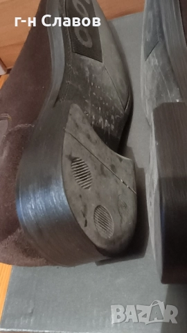 ZARA КОЖА Велур Боти, снимка 15 - Мъжки боти - 52100948