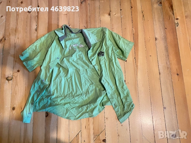 Зелена мъжка риза