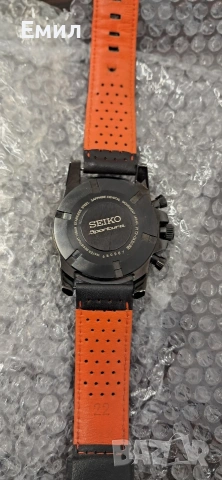 SEIKO SOLAR SPORTURA CHRONOGRAPH V172-0AS0 WR100M, снимка 8 - Мъжки - 53591160