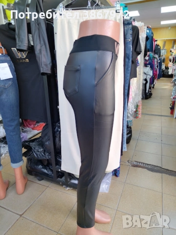 Дамски кожен клин , снимка 4 - Клинове - 51738564