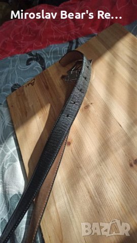 Кожен колан BOND 105см естествена кожа , снимка 2 - Колани - 39077145