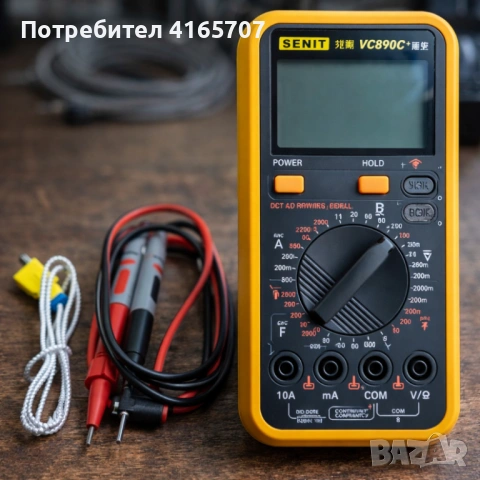 Цифров мултицет - за професионална и домашна употреба DT-890D и VC890 C+, снимка 3 - Други инструменти - 53787430