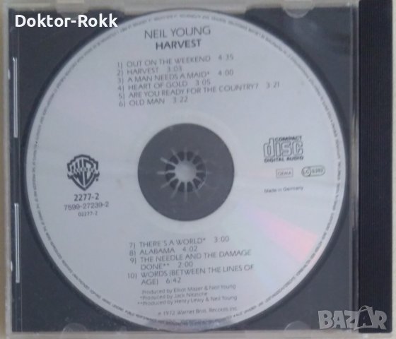 Neil Young – Harvest (1972) CD