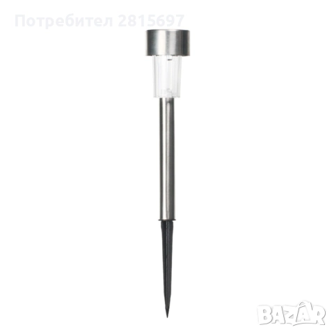 Комплект от 6 броя соларни градински LED лампи за оформяне на алеи и зони, снимка 5 - Външни лампи - 52383223