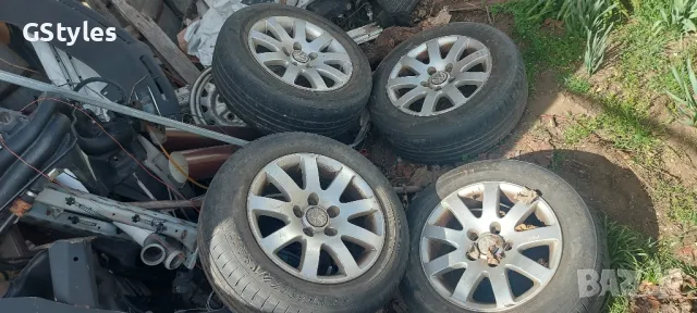 4бр гуми с джанти 15, 5х112 205/60/15 7j x15h2 et 37, снимка 11 - Гуми и джанти - 49881968