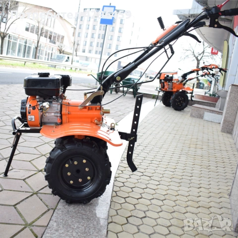 Мотофреза / Мотоблок PREMIUM G900N, 7 к.с. с чугунен редуктор и силоотводен вал, снимка 3 - Градинска техника - 53702991