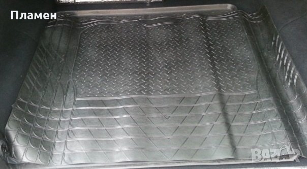 Гумена стелка – постелка за багажник RIO PVC, размери:  120 / 80 см за автомобили и джипове и др. , снимка 3 - Аксесоари и консумативи - 35670599