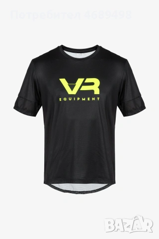VR Equipment Trail MTB спортна тениска – официална VR46 MTB тениска за колоездене