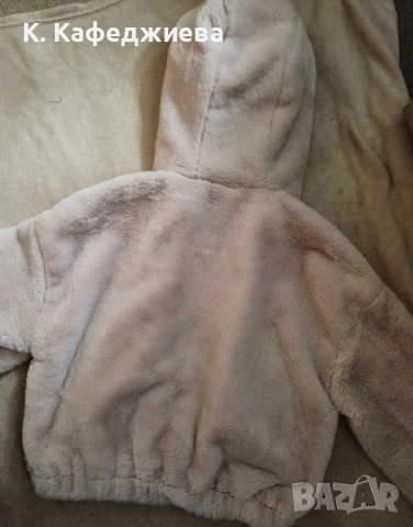 Пухкаво яке Bershka, снимка 3 - Якета - 53466056