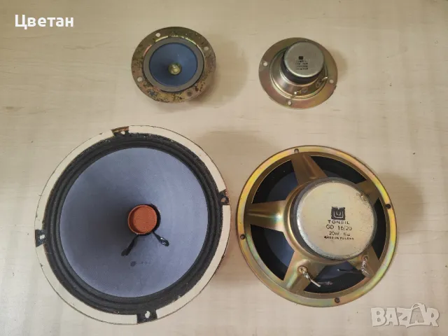 Високоговорители Tonsil GD 16/20 и Tonsil GDW 9/15/1