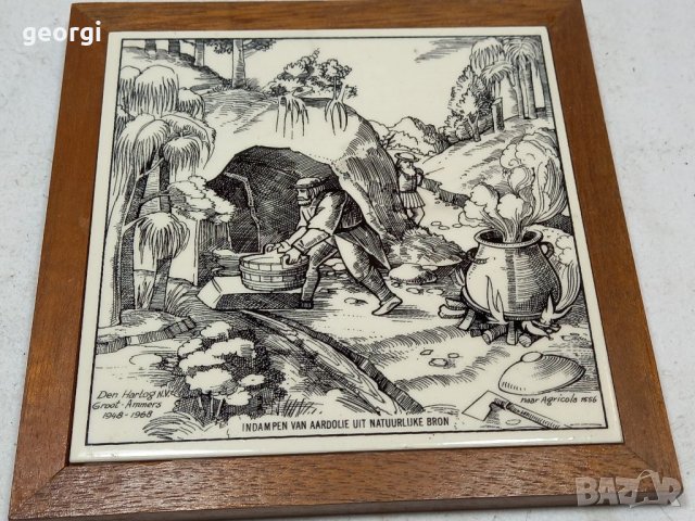 Холандско порцеланово пано за стена 