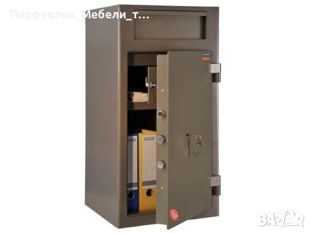 Депозитен взломоустойчив сейф/каса за денонощен обект-бензиностанция,магазин,заведение,рецепция, снимка 5 - Шкафове и рафтове - 47520023