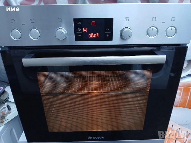 Фурна за вграждане със керамичен плот Bosch , снимка 2 - Печки, фурни - 53869879