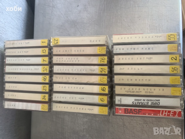 аудио касети  JVC  - TDK - BASF- FUJI - SONY, снимка 5 - Аудио касети - 51788283