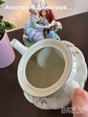Чайник Carl Tielsch Altwasser, снимка 7 - Антикварни и старинни предмети - 53477537