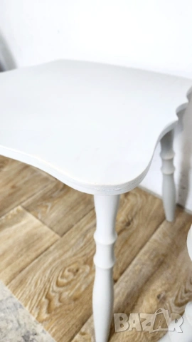 Комплект дървени табуретки , снимка 9 - Столове - 53659192