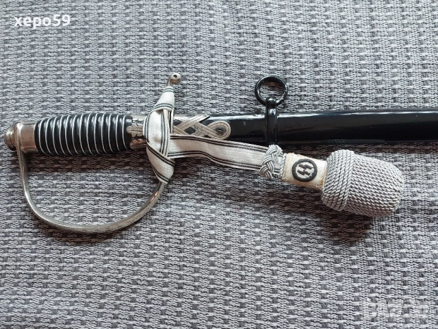 Германия-трети райх,WW2-SS Немска офицерска парадна сабя/кортик,нож,щик,ятаган,кинжал/, снимка 2 - Антикварни и старинни предмети - 52266165
