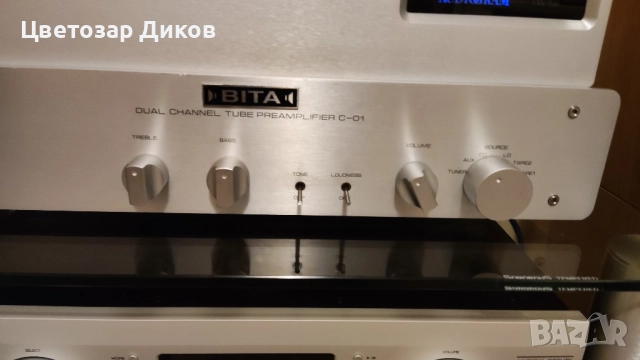BITA Dual Channel Tube Preamplifier C-01, снимка 2 - Аудиосистеми - 51873260