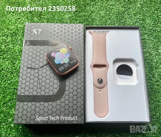 Умен Smart Часовник Гривна Apple Watch Series 44mm iWatch, снимка 5 - Смарт гривни - 47266675