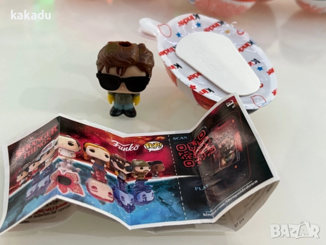 Фигурката Steve от Киндер серията Stranger things