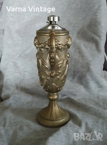 Винтидж настолна запалка във формата на ваза, стил Арт Деко. Франция., снимка 2 - Антикварни и старинни предмети - 53861067