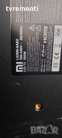LED подсветка за дисплей TPT430WR-QUBF70.K Rev.SNWPP за телевизор Xiaomi MI модел L43M6-6AEU​, снимка 4 - Части и Платки - 41346861