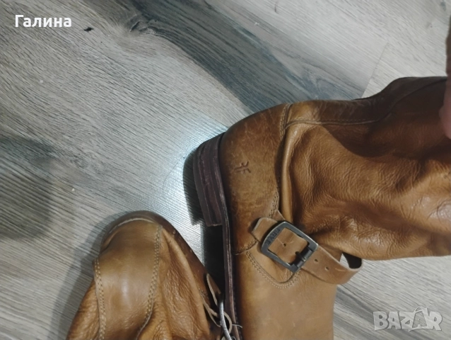 Боти от естествена кожа, снимка 9 - Дамски боти - 52146622