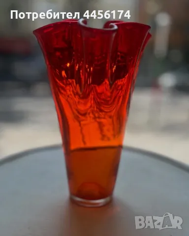 Огнена красавица Ваза-ръчна изработка , снимка 7 - Декорация за дома - 50294593