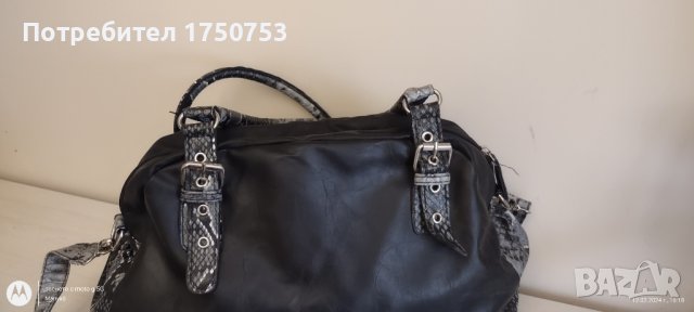 Дамска кожена чанта тип торба, снимка 8 - Чанти - 44261792