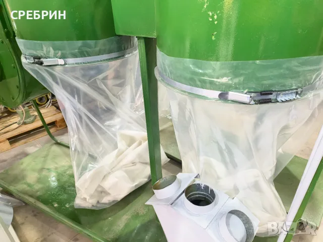 Аспирация с 4+4 чувала мотор 5.5 кв реални 6000 кубика , снимка 16 - Други машини и части - 55957121