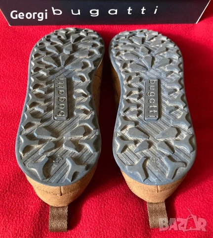 Bugatti Ross Cognac 42 Мъжки Обувки, снимка 10 - Маратонки - 53582528