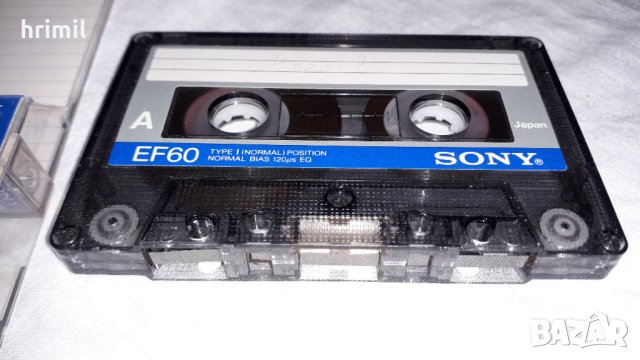 Аудио касета SONY EF60 , снимка 4 - Аудио касети - 41613045