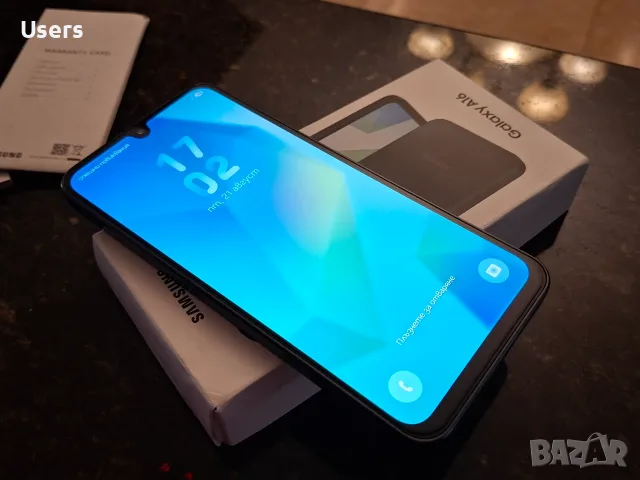 Samsung A16 128GB Пълен комплект + СТЪКЛЕН ПРОТЕКТОР +Оригинален гръб, снимка 7 - Samsung - 55753580