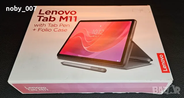 Lenovo Tab M11 with Tab Pen + Folio case