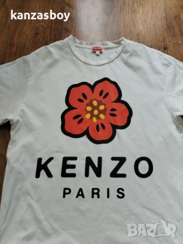 kenzo boke flower - страхотна мъжка тениска Л, снимка 4 - Тениски - 51159622