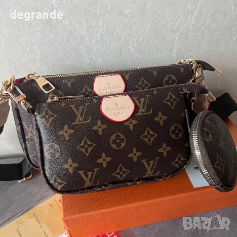  👜 Дамска Чанта Louis Vuitton, снимка 3 - Чанти - 53852343
