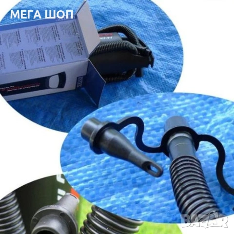 Ръчна помпа за надуване INTEX 68612 с вентилационен маркуч и 3 броя накрайници, снимка 4 - Други инструменти - 53860132