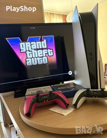 Sony PlayStation 5 Disc Edition перфектен, снимка 3 - PlayStation конзоли - 54222197