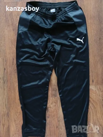 Puma black men's jogger - мъжко долнище р-р L, снимка 2 - Спортни дрехи, екипи - 56271071