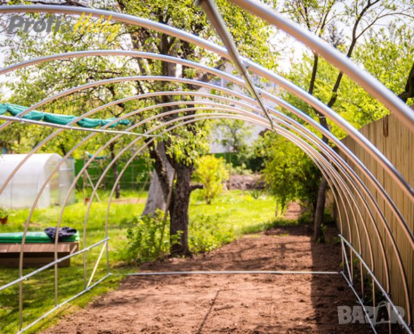 Парник / оранжерия 3х4 м - армиран РЕ 180 гр/м2, снимка 4 - Оранжерии - 35680415