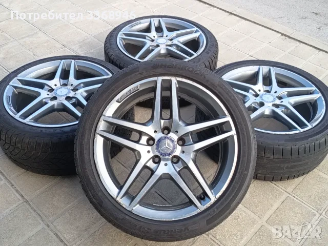 Оригинални джанти Мерцедес АМГ 18" 5х112 спорт пакет Mercedes AMG 18 5x112 с гуми