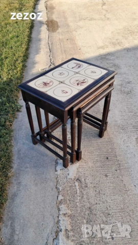 Масички с плочки-3бр., снимка 3 - Маси - 51804680