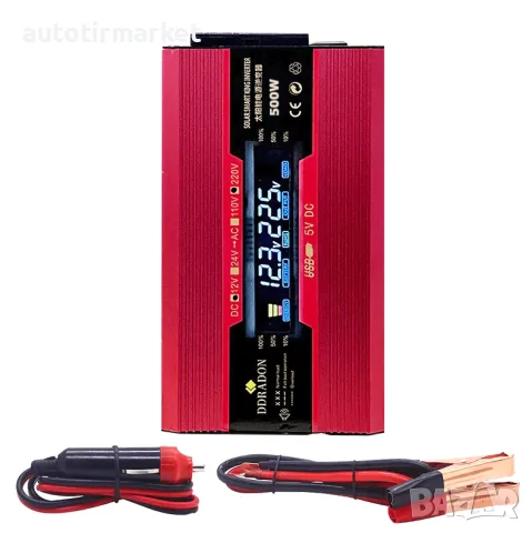 Инвертор 24V – 220V 500W – NA128